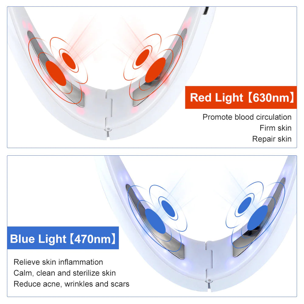 GlowLift Pro: LED Facial Sculpting Device